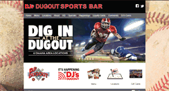Desktop Screenshot of djsdugout.com